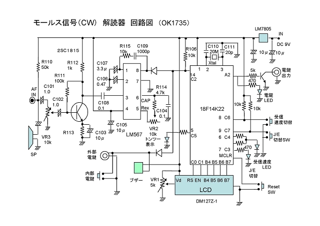 CW-Decoderの製作